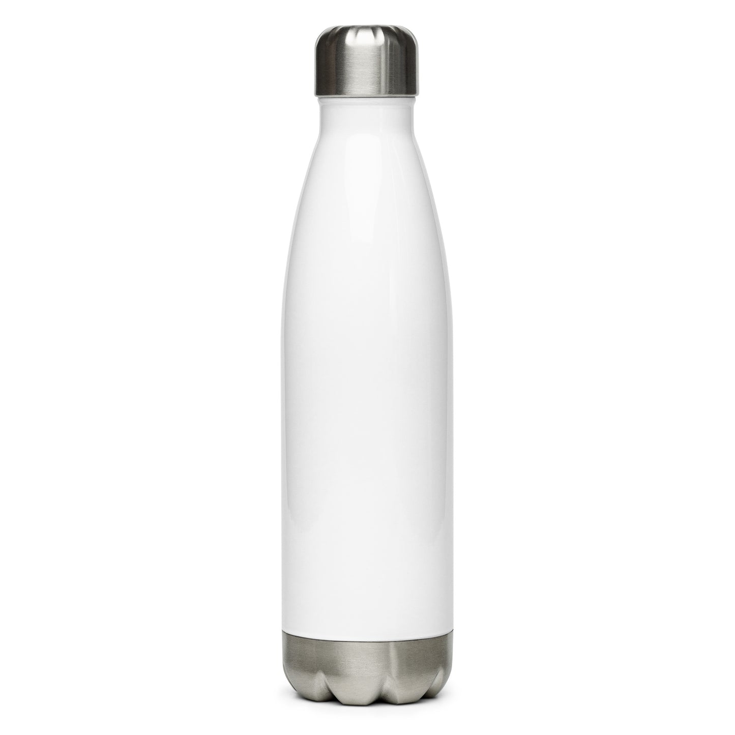 B&W MOGULista™ "God Is My Algorithm™" Stainless Steel Water Bottle