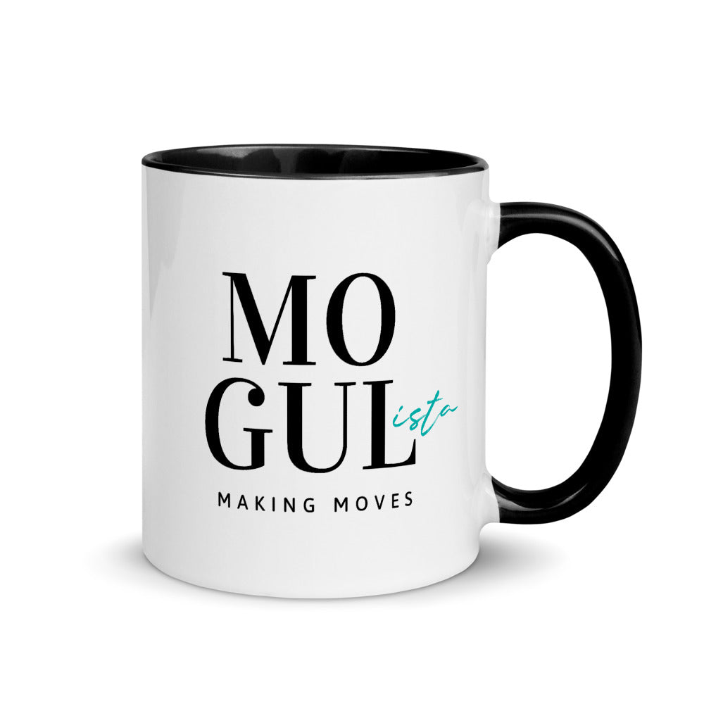 "VOGUish MOGULista™" Mug with Black Inside