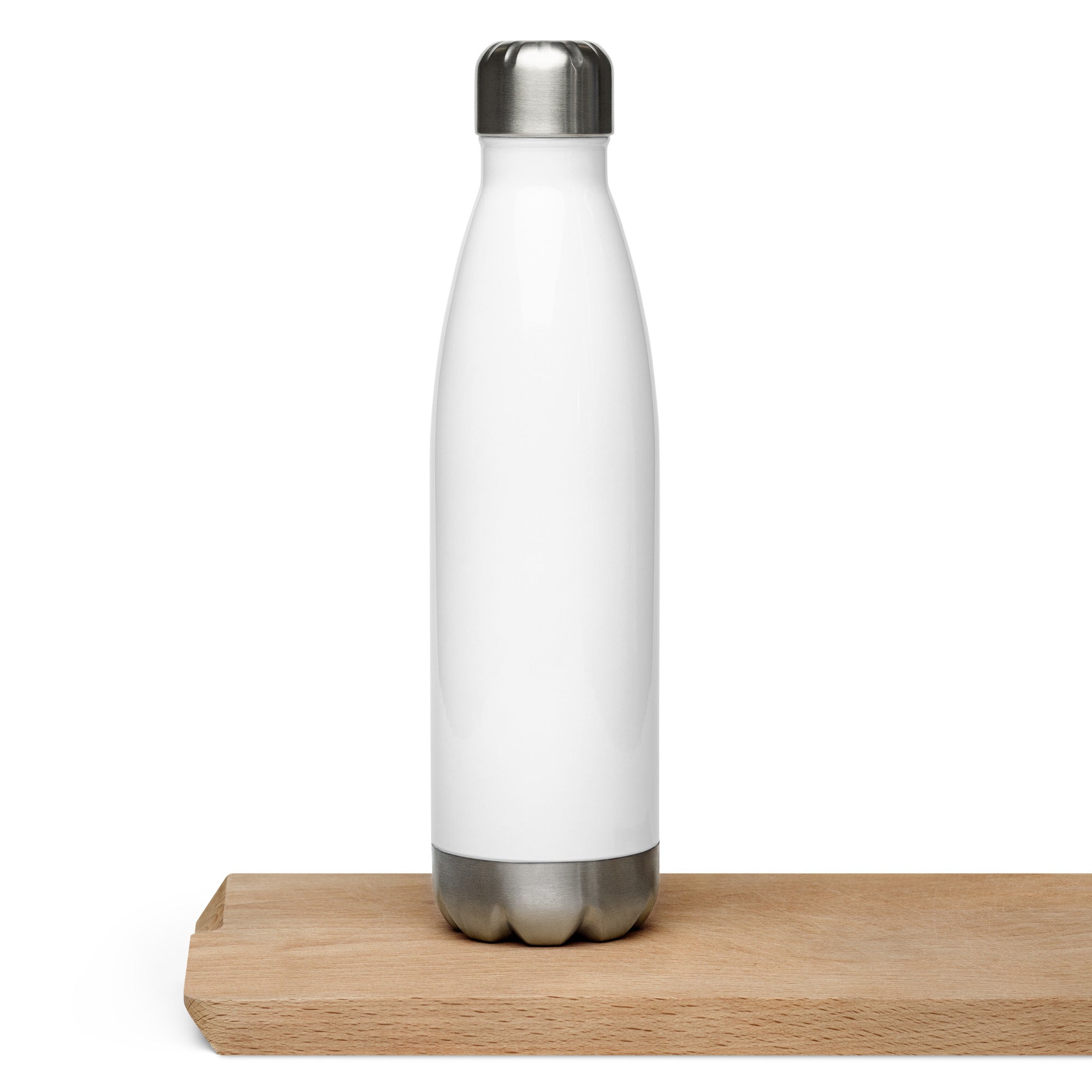 B&W MOGULista™ "God Is My Algorithm" Stainless Steel Water Bottle