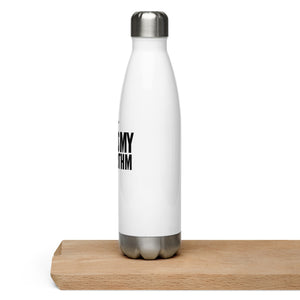 B&W MOGULista™ "God Is My Algorithm" Stainless Steel Water Bottle