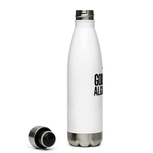 B&W MOGULista™ "God Is My Algorithm" Stainless Steel Water Bottle