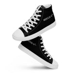 MOGULista™ B&W Kicks — Women’s High Top Canvas Shoes