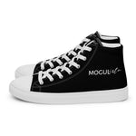 MOGULista™ B&W Kicks — Women’s High Top Canvas Shoes