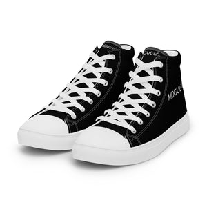 MOGULista™ B&W Kicks — Women’s High Top Canvas Shoes