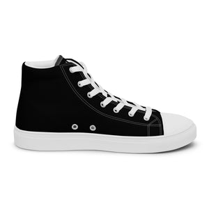 MOGULista™ B&W Kicks — Women’s High Top Canvas Shoes