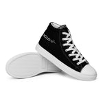 MOGULista™ B&W Kicks — Women’s High Top Canvas Shoes