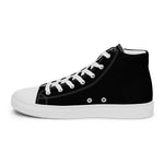 MOGULista™ B&W Kicks — Women’s High Top Canvas Shoes